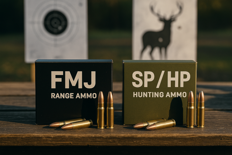 🎯 Hunting Ammo vs Range Ammo: What’s the Difference?
