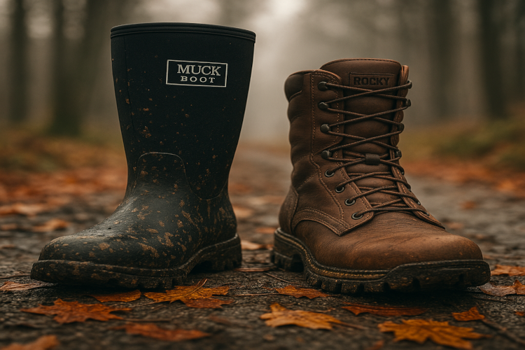 👢 Muck Boots vs. Rocky Boots: Which Holds Up in the Woods?