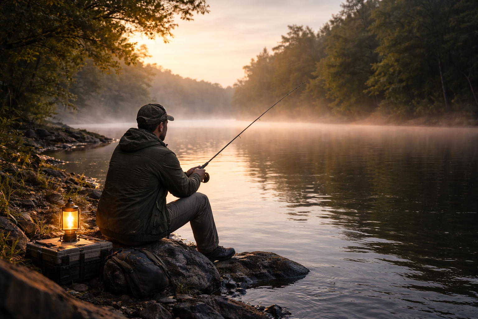 How Fishing Becomes Therapy When Life Starts Swinging Hard